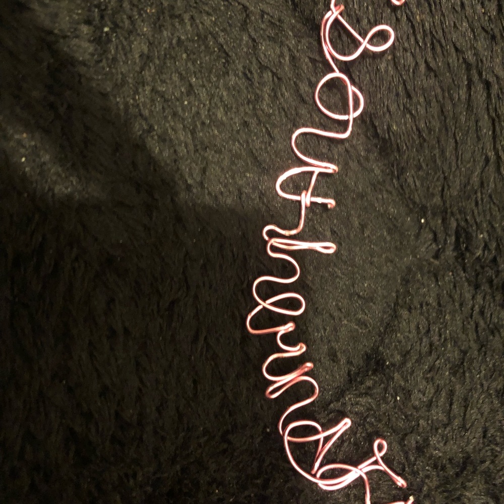 Wire custom necklaces